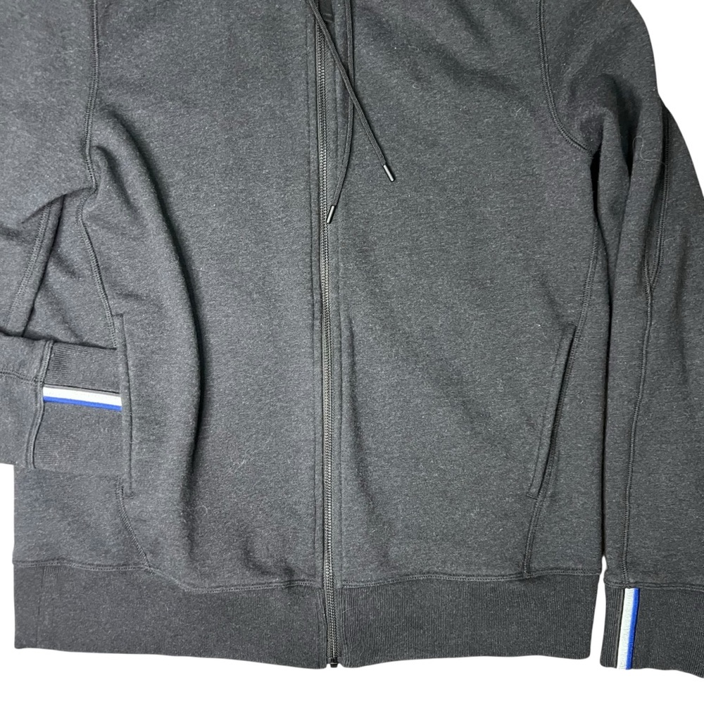 Kit and Ace 100% Cotton Zip Hoodie Size M Dark Gray - Picture 5 of 10